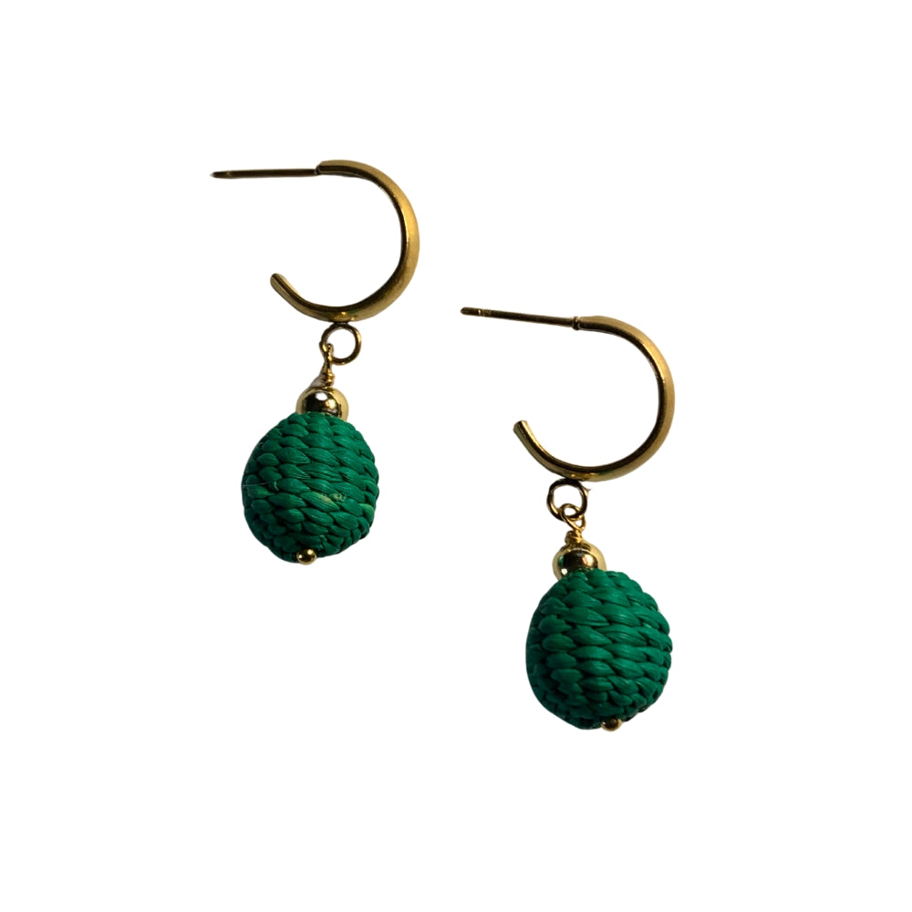 Napo Hoop Drop Earrings