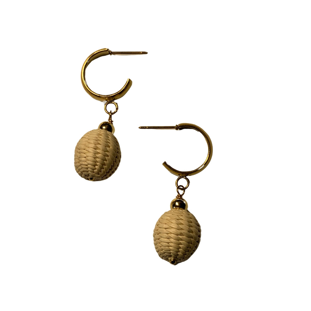 Napo Hoop Drop Earrings