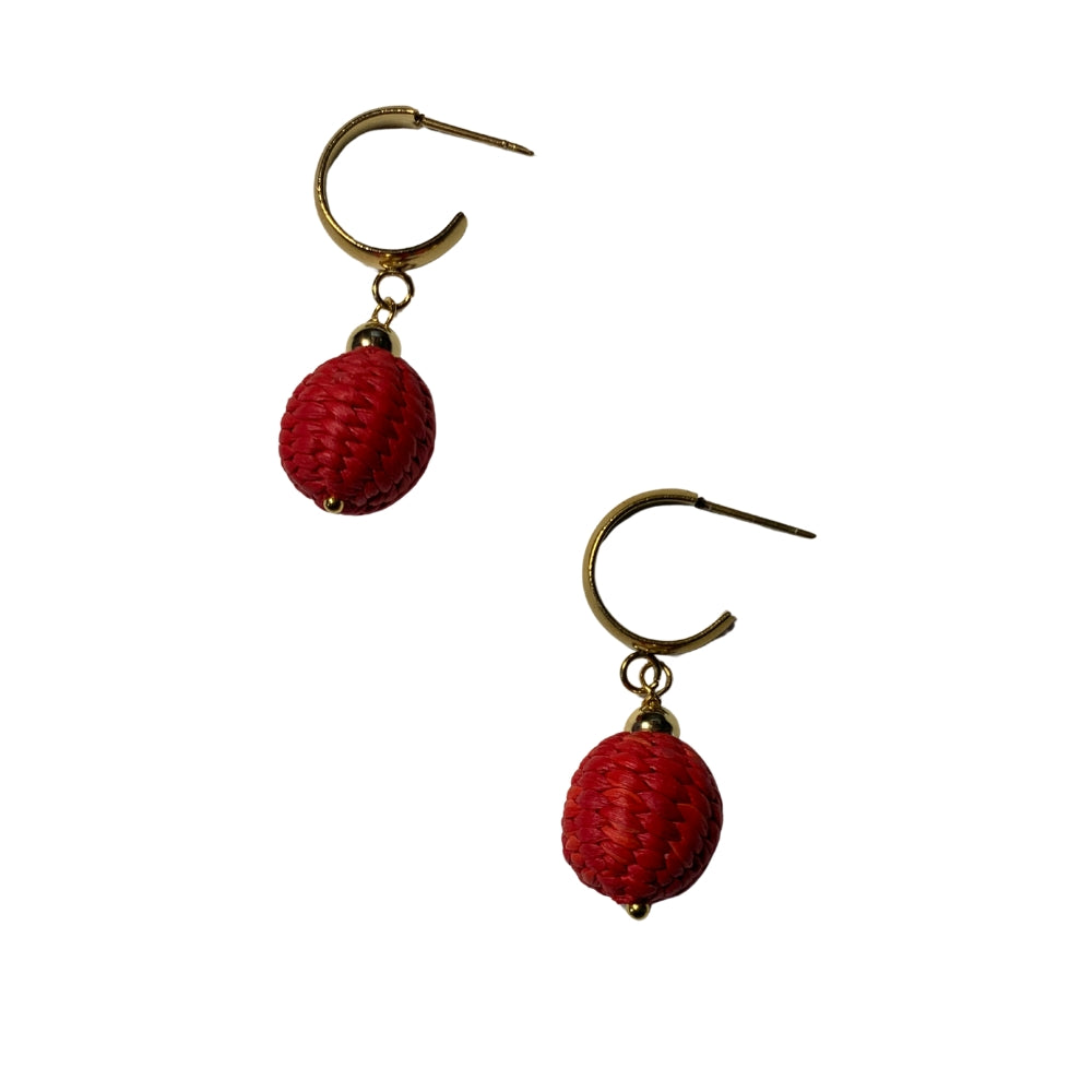 Napo Hoop Drop Earrings