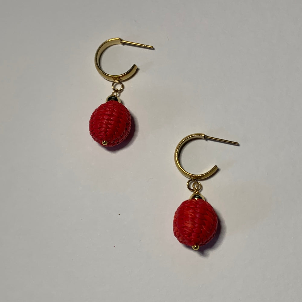 Napo Hoop Drop Earrings