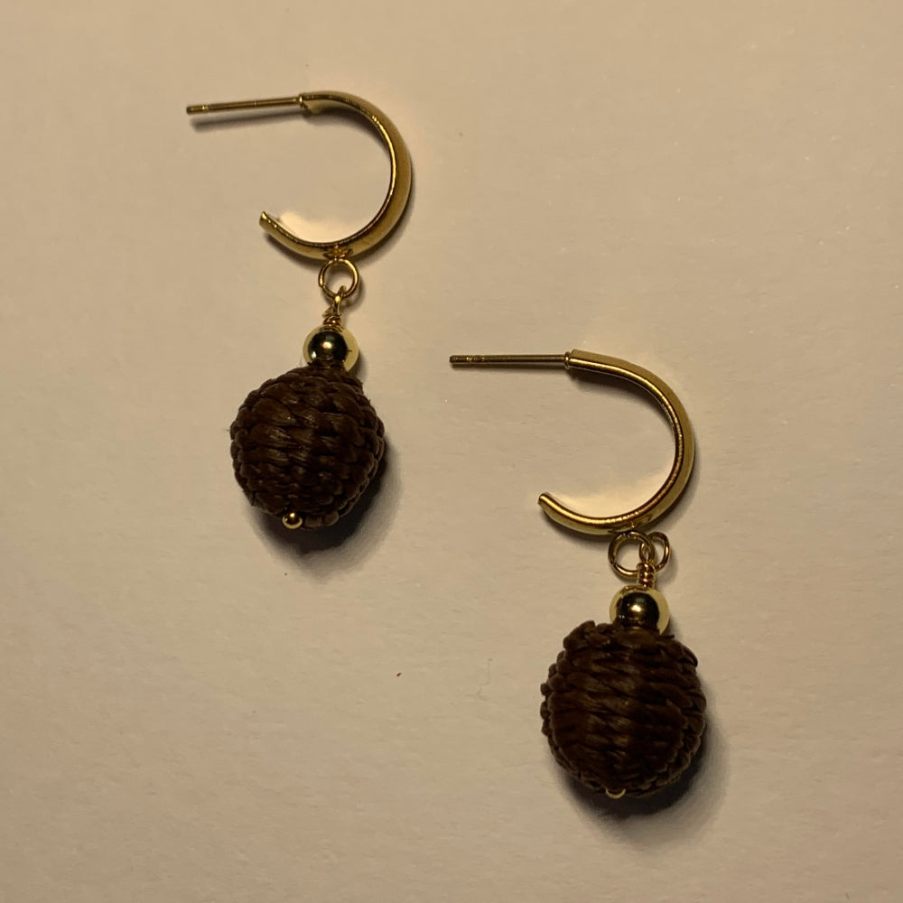 Napo Hoop Drop Earrings