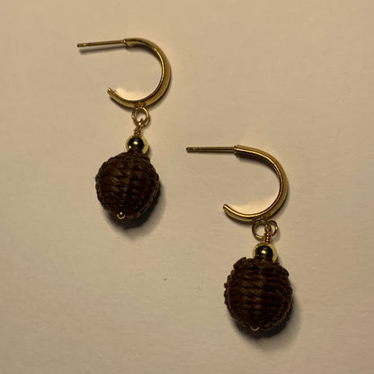 Napo Hoop Drop Earrings