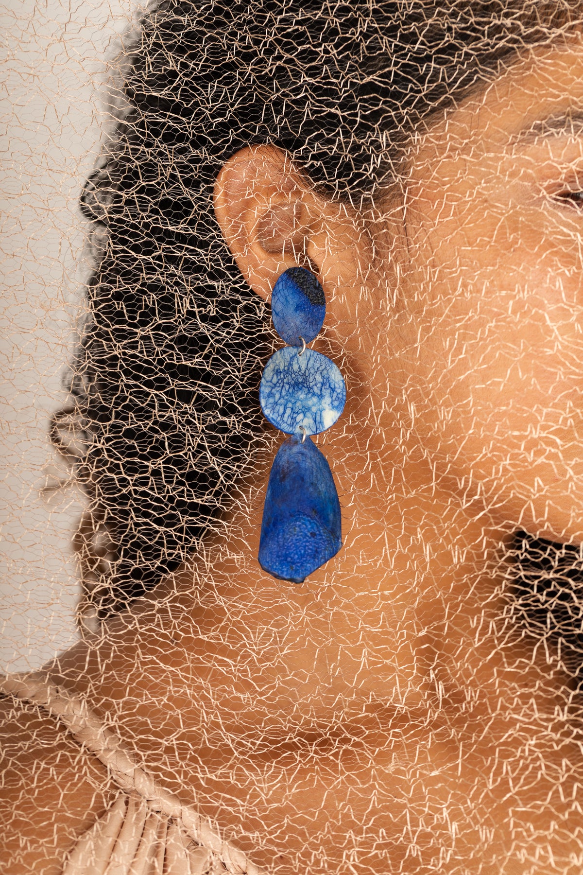 Espiritu Maxi Stud Drop Earrings